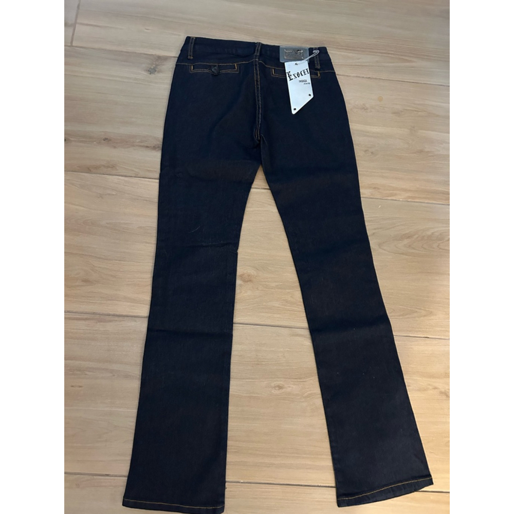 NEW EXOCET Skinny Stretch Dark Wash Jeans 9 32” inseam